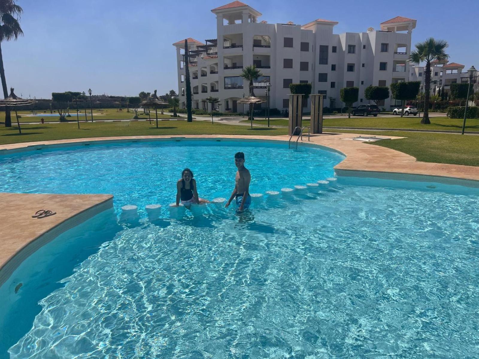 Appartement Pied Dans L Eau A Residence Beralmar Asilah Dış mekan fotoğraf